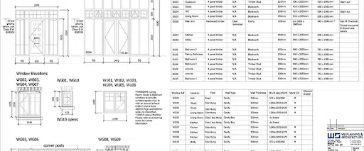 Types of architectural drawings