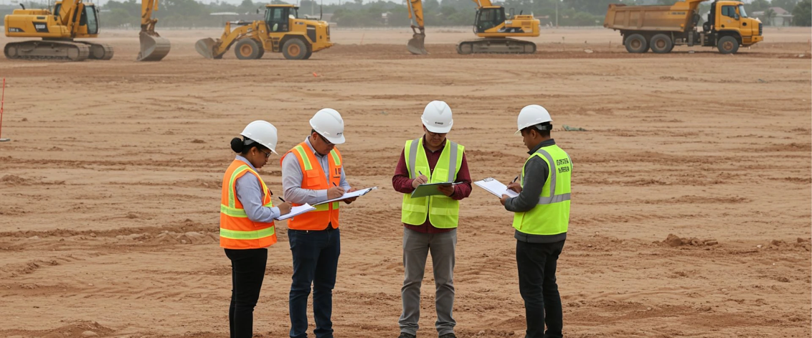 pre-construction prep